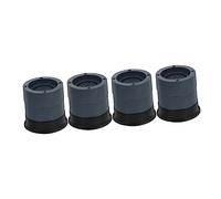 SHOWERORO Lot De 4 Coussinets Antidérapants En Caoutchouc Dur Pour Machine à Laver Et Réfrigérateur, Coussin Anti-vibrations, Protection Stable Et Amortissement Pour Appareils Électroménagers