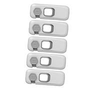 SHOWERORO Lot De 5 Verrous De Porte Anti-pincement Pour Tiroir De Réfrigérateur