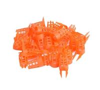 SHOWERORO Lot de 60 Cages à Reines en Plastique, Protecteurs de Cellules pour Apiculture, Outils pour Élevage et Protection Cellules Royales en Ruche