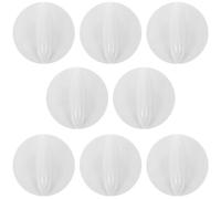 SHOWERORO Lot de 8 Boutons de Réglage de Thermostat en Plastique pour Réfrigérateur, Interrupteur Rotatif 7 Positions, Accessoires Compatibles pour Contrôle Précis Température du Frigo