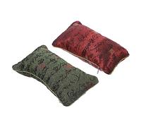 SHOWERORO Oreillers en Coton pour Prise de Pouls 2pcs Bleu, Fermeté Optimale et Légèreté, Adaptés aux Centres Médicaux et Hôpitaux Plusieurs Styles
