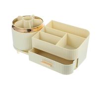 SHOWERORO Organisateur De Maquillage Rotatif pour Pinceaux, Instruments D'écriture Et Petits Objets Pratique pour Maison Bureau