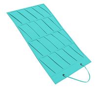 SHOWERORO Organisateur Suspendu De Bijoux Et Accessoires Pochette Feutre Pour Élastiques Barrettes Et -têtes Rangement Pratique Et Élégant Lac Pour Filles
