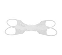 SHOWERORO Outil de Maquillage Aspect Naturel en Silicone Réutilisable 2pcs, Facile à Nettoyer pour Taches de Rousseur pour Maquillage de Fête et Performances sur Scène