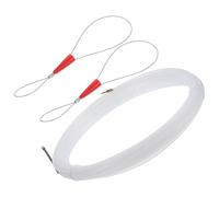 SHOWERORO Outil de Tirage de Câbles en Nylon avec Dispositif de Filetage et Fixations 3mm Flexible Tire-fil Électrique pour Installation de Câbles les Murs