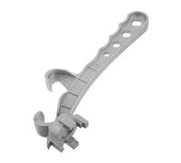 SHOWERORO Ouvre-couvercle Seau Multifonction Aluminium Clé à Cliquet pour de Bidons Fûts et Boîtes Outil Robuste pour Retrait de Couvercles Portable et Gain de Force