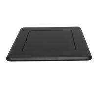 SHOWERORO Panneau D'accès en Abs Noir pour Cloison Sèche, Cache-tuyaux Décoratif Installation Facile, pour Salle de Bain et Maison Moderne