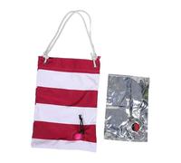 SHOWERORO Paquet à Vin Portable avec Compartiment 1 Pièce Tissu Solide Conception Pratique pour Camping Et Plage Distributeur De Vin Intégré