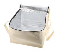 SHOWERORO Paquet Isotherme pour Aliments Chauds 35X35X23 CM Paquet à Lunch Isolant Grand Format en Tissu Résistant et Pizzas pour Pique-Niques Camping et Repas à Emporter