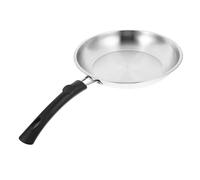 SHOWERORO Poêle à Frire En Acier Inoxydable 22 Cm Poêle De Cuisson Plate Antiadhésive Compatible Induction Et Gaz La Cuisine Domestique Et Professionnelle Utilisation Polyvalente