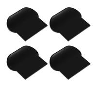 SHOWERORO Rehausseur de Siège de Toilette 4pcs Poignée Confortable en Pc, Facile à Installer, pour Lever L'abattant sans Se Salir les Mains