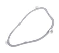 SHOWERORO Support Anneau Tournant pour Micro-ondes en Plastique Installation Facile et Design Rotatif, Compatible Plateau de 20cm Cuisine Pratique