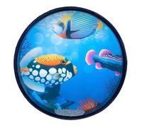 SHOWERORO Tambour À Main Avec Motif Sous-marin Pour Instrument Musical Jouet Éducatif