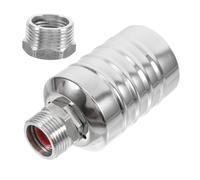SHOWERORO Vanne à flotteur robinet à flotteur pour réservoir d'eau soupape de vanne de d'écoulement de l'eau vanne d'eau automatique valve d'eau Acier inoxydable