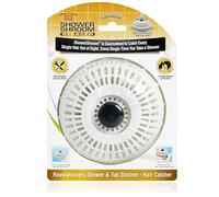 ShowerShroom Attrape-Cheveux de Douche furtif - Bouchon pour Drain de Douche, Baignoire et lavabo de Salle de Bain, n'entrave Pas Le débit d'eau, Attrape-Cheveux pour Baignoire sans Installation