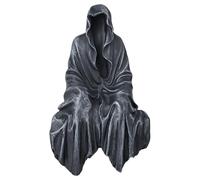 SHOWFEICAT Statue de Table en résine Assise, Statue Gothique en résine, s'adapte sur Une étagère Robuste et a Un Look Mystique Cool de 13 cm