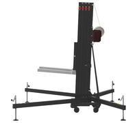 Showgear MAT-250 Line Array Tower - Tour de levage - Showtec MAT-250 - Hauteur max 5,4m - Charge max 250 kg - Goupilles de sécurité