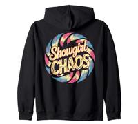 Showgirl Chaos Rétro Vintage Théâtre Lumières Amant Sweat à Capuche