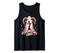 Showgirl Chaos Théâtre Danse Scène Artiste féminine Débardeur