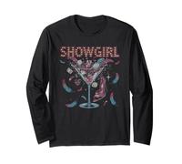 Showgirl Tshirt Filles Danse Théâtre Artiste De Scène Manche Longue