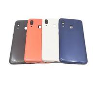 SHOWGOOD Coque arrière de rechange en plastique pour Samsung Galaxy A20e Bleu