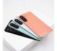 SHOWGOOD Coque arrière en verre pour Samsung Galaxy A36 SM- A366B/DS - Couvercle de batterie - Pièces de réparation - Noir