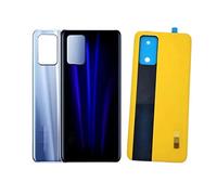 SHOWGOOD Coque de rechange pour boîtier de batterie arrière Oppo Realme GT 5G RMX2202 Bleu