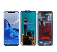 Showgood Écran tactile LCD avec cadre pour Huawei Mate 20 Pro 6,39" avec empreintes digitales pour Huawei Mate 20Pro LYA-L09 avec cadre vert