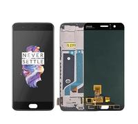 Showgood Écran tactile LCD OLED pour OnePlus 5 A5000 avec cadre numériseur de remplacement pour écran LCD One Plus 5 1 + 5 A5000 Blanc sans cadre