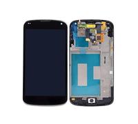 SHOWGOOD pour LG Google Nexus 4 E960 LCD Affichage Tactile En Verre Digitizer Assemblée avec Cadre Cadre Noir (Noir seulement écran)