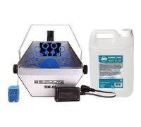Showlite BM-60 Kit Machine à bulles avec 2,5L de liquide pour bulles de savon