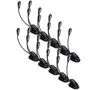 Showlite Bright Light 4 LED lampes de pupitre 10 pièces