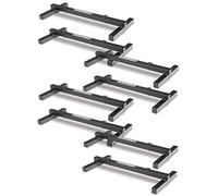 Showlite FLS-20 PAR Pied De Sol Lumière Double 8x Set, 5 x 25, 5 cm
