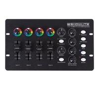 Showlite LDO-10 MKII FS LED DMX Operator - Contrôleur DMX pour projecteurs LED - Idéal pour artistes solo, petits groupes ou bars - Contrôle automatique ou musical