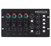 Showlite LDO-10 MKII FS LED DMX Operator, Contrôleur DMX, TAP/Tempo | Compatible avec de nombreux systèmes d’éclairage tels que Showlite, Involight ou Eurolite KLS, 12 programmes prédéfinis, Auto