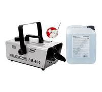 Machine a Neige Artificielle Effet Scene DMX DJ Telecommande 600W Set 5L Liquide
