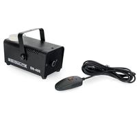 Showlite SN-400 Machine à fumée avec télécommande (seulement 3 minutes de préchauffage) - Effet de brouillard adapté aux discothèques - Compact et peu encombrant avec une puissance de 400 watts