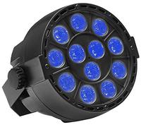 Showlite SPS-120-DMX LED Party Spot, 12 LEDs de 3 watts chacune | Angle de diffusion 17°, Fonctionnement DMX possible, 4 boutons et écran, Divers programmes automatiques ou contrôle musical