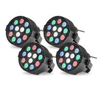 Showlite SPS-121 LED Smart Party Spot 12x 1W RGBW set de 4 G