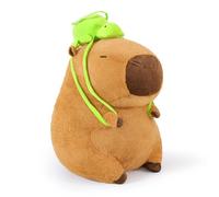 shownicer Capybara Peluche Capybara - Grande peluche - Kawaii Capybara - Coussin en peluche XXL - Jouet cadeau pour adultes et enfants de 3 ans et plus (65 cm)