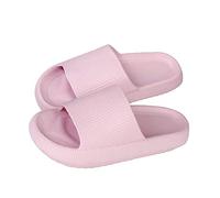 shownicer Claquettes Femme Homme Chaussons Été Pantoufles Bain Douche Chaussures de Piscine Plage A Rose 34/35 EU