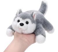 shownicer Doudou - Doudous parfumés en peluche - Doux et maniables - Idéal comme cadeau pour enfants et adultes (Husky, 15 cm)