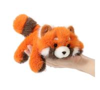 shownicer Panda - Doudou - Petit panda rouge - Pratique - 18 cm