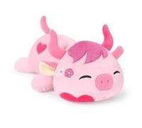 shownicer - Peluche oreiller en forme de vache Kawaii, cadeau pour enfants et filles, 3+ ans (Sakura, 30 cm)