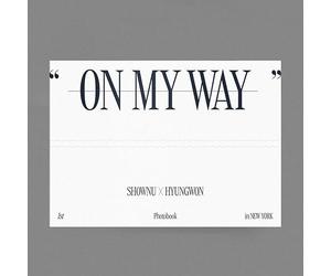 SHOWNU X HYUNGWON 1st Photo Book in NEWYORK [ON MY WAY] K-POP SEALED