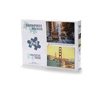 Showpiece Puzzles 78623 Lot de 2 x 1000 pièces Collection (San Francisco)