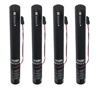 Showtec FX Shot Lot de 4 cartouches de confettis électriques Noir 50 cm