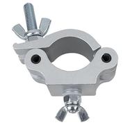 Showtec Half Coupler 500 kg 50 mm certifié TÜV, argenté