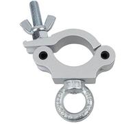 Showtec Half Coupler + Eye 230kg Slimline 50 mm argenté certifié TÜV