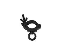 Showtec Half Coupler + Eye 230kg Slimline 50 mm noir certifié TÜV